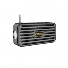 Ασύρματο ηχείο Bluetooth με φακό - KMS-03A - 885888 - Black