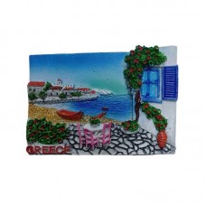 Tουριστικό μαγνητάκι Souvenir - Σετ 12pcs - Resin Magnet - Greece - 678347