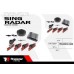 Αισθητήρες παρκαρίσματος με βομβητή - 4pcs - R-Y41302-4 - 130818