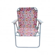 Παιδική πτυσσόμενη καρέκλα camping - 2012 - 241729 - Pink/Flowers