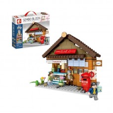 Σετ κατασκευών DIY με τουβλάκια - Mini Market - 601087 - 120119