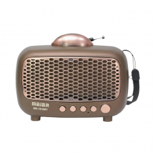 Επαναφορτιζόμενο ραδιόφωνο Retro - MD-1016BT - 410164 - Light Brown