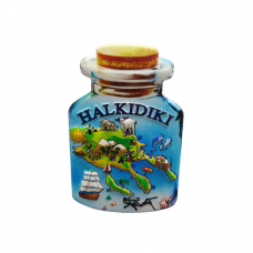 Tουριστικό μαγνητάκι Souvenir – Σετ 12pcs - Resin Magnet - Halkidiki - 678306