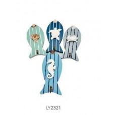 Σετ διακοσμητικά Souvenir - Κρεμαστό - 4 τεμάχια - LY2321 - 921362