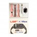 Σετ Smartwatch με 3 λουράκια - LG83X Max - 065196 - Pink