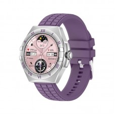 Σετ Smartwatch με 3 λουράκια - LG80 Mini - 065066 - Purple