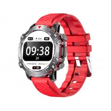 Σετ Smartwatch με 3 λουράκια - LG78 Pro - 064878 - Red