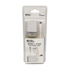 Αντάπτορας φόρτισης με καλώδιο - Micro USB - Quick Charge - D13-S2 - 1m - 099569