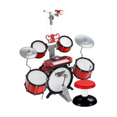 Παιδικό σετ Drums - Jazz Drum - 1902 - 215162 - Red
