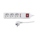 Πολύπριζο 3 θέσεων με διακόπτη και 2 θύρες USB - Σούκο - ST-GB03SU - 5m - 031351