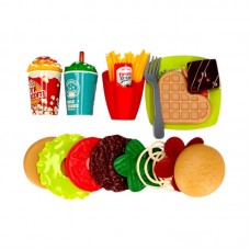 Σετ Fast Food DIY με αξεσουάρ - XJ372 - 215227