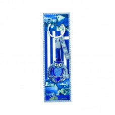 Τουριστικό μπρελόκ Souvenir - Σετ 12pcs - Greece - 127212