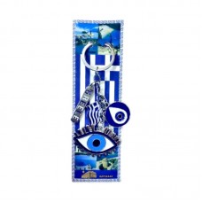 Τουριστικό μπρελόκ Souvenir - Σετ 12pcs - Greece - 127211