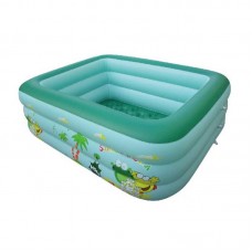 Παιδική φουσκωτή πισίνα - SL-C017 - 210*140*65cm - 151882 - Green