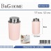 Θήκη κρεμοσάπουνου Dispenser πλαστική - Light Pink - 21631
