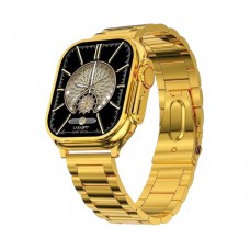 Σετ Smartwatch με 2 λουράκια - Z76 Ultra - 880020 - Gold/Orange