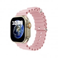 Σετ Smartwatch με 3 λουράκια - Z02 Mini - 064991 - Pink