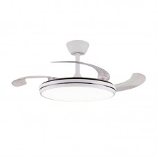 Ανεμιστήρας οροφής & φωτιστικό - DS-8989 - 2*48W - 431590 - White