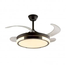 Ανεμιστήρας οροφής & φωτιστικό - DS-8018 - 2*48W - 431644 - Black