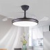 Ανεμιστήρας οροφής & φωτιστικό - DS-8989 - 2*48W - 431606 - Black