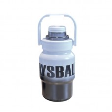 Φορητό παγούρι-θερμός - 450ml - 219514 - White/Black