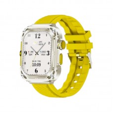 Σετ Smartwatch με 3 λουράκια - Z85 MAX - 065097 - Yellow