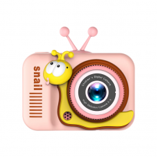 Παιδική ψηφιακή κάμερα - Q2 - Snail - 810651 - Pink
