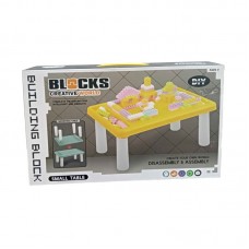 Σετ πάγκος κατασκευών DIY με τουβλάκια - 987-1 - 215585