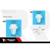 Σετ συνδετήρες αυτοκινήτου - 10pcs - R-F16101-03 - 180853