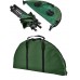 Πτυσσόμενο τραπέζι camping υφασμάτινο - 2031 - 170150 - Black