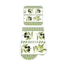 Σετ γάντι & πιάστρα φούρνου Souvenir - Greece - 241859