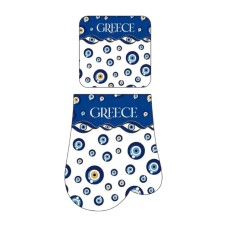 Σετ γάντι & πιάστρα φούρνου Souvenir - Greece - 241842