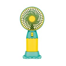 Επαναφορτιζόμενος ανεμιστήρας mini - 0808-1 - 033121 - Blue/Yellow