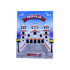 Τουριστικό μαγνητάκι Souvenir - Σετ 12pcs - Paralia - 678416
