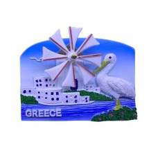 Τουριστικό μαγνητάκι Souvenir - Σετ 12pcs - Greece - 678488