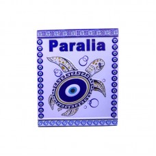 Τουριστικό μαγνητάκι Souvenir - Σετ 12pcs - Paralia - 678430
