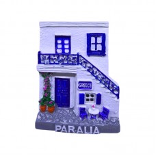 Τουριστικό μαγνητάκι Souvenir - Σετ 12pcs - Paralia - 678429
