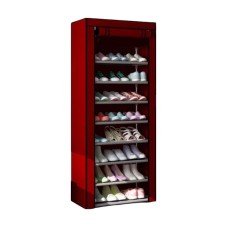 Υφασμάτινη ντουλάπα 9 ραφιών - XG10-9 - 521735 - Red