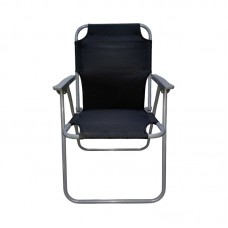 Πτυσσόμενη καρέκλα camping - 1601 - 000526 - Black