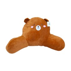 Μαξιλάρι πλάτης λούτρινο - 55cm - 71897 - Brown