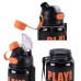 Φορητό παγούρι πλαστικό - 800ml - 722412 - Black