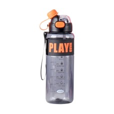 Φορητό παγούρι πλαστικό - 800ml - 722412 - Black
