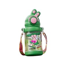Παιδικό παγούρι πλαστικό - 650ml - 722405 - Green