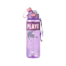 Φορητό παγούρι πλαστικό - 800ml - 722412 - Purple