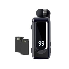 Ασύρματο ακουστικό Bluetooth με 2 μπαταρίες - D70 PRO - 230007 - Black