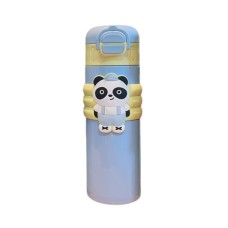Παιδικό παγούρι-θερμός με καλαμάκι - 500ml - 219446 - Blue