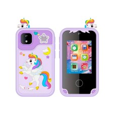 Παιδικό smartphone με κάμερα & παιχνίδια - D13 - 812860 - Purple