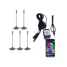 Φώτα ημέρας αυτοκινήτου LED RGBW - R-D20101-P5 - 110027