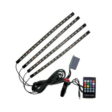 Σετ φωτισμού καμπίνας αυτοκινήτου LED RGBW - R-D19101-M18 - 110018