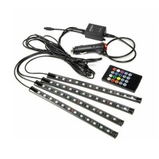 Σετ φωτισμού καμπίνας αυτοκινήτου LED RGBW - R-D19101-M12 - 110017